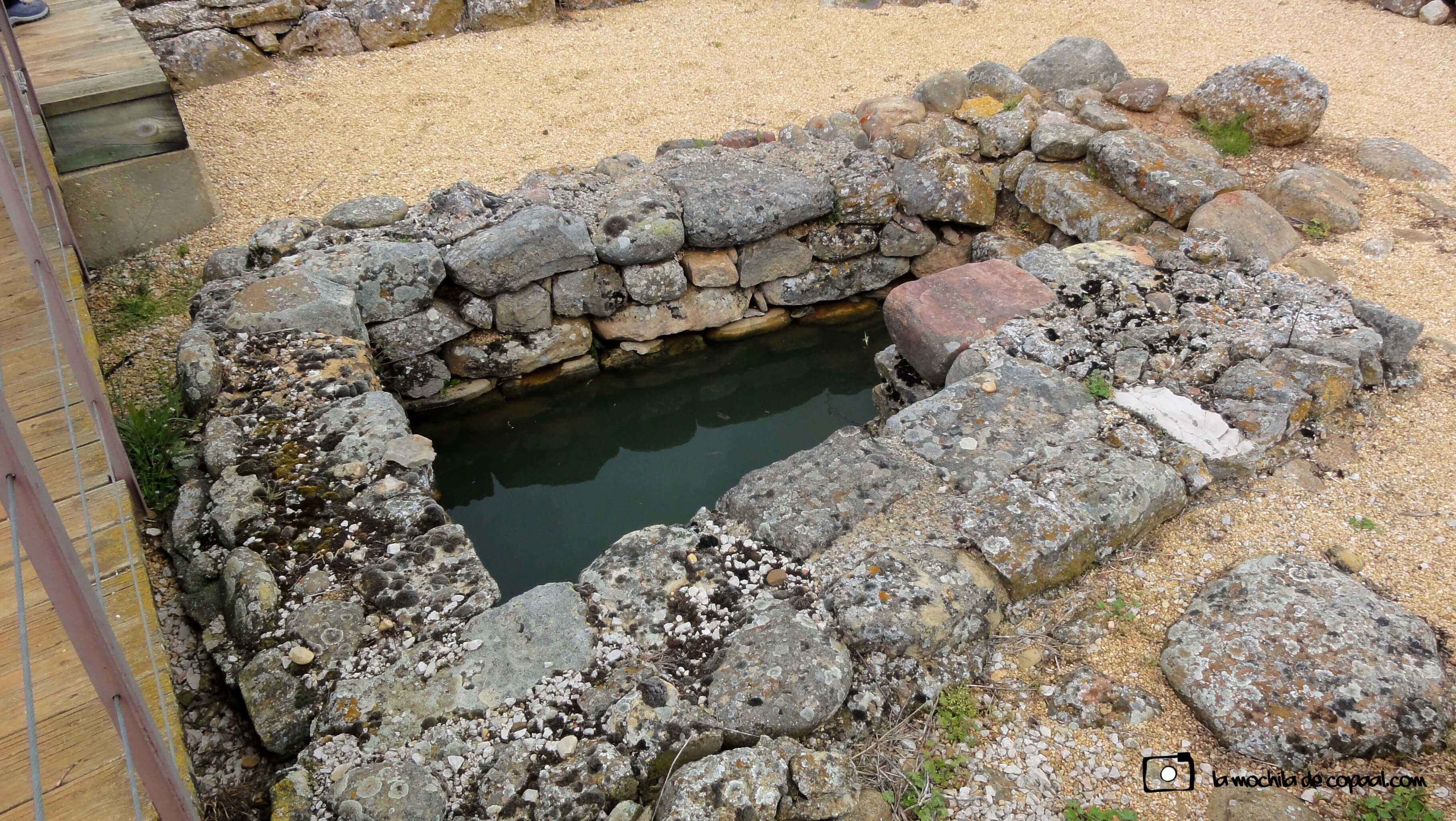 yacimiento numancia aljibe de agua