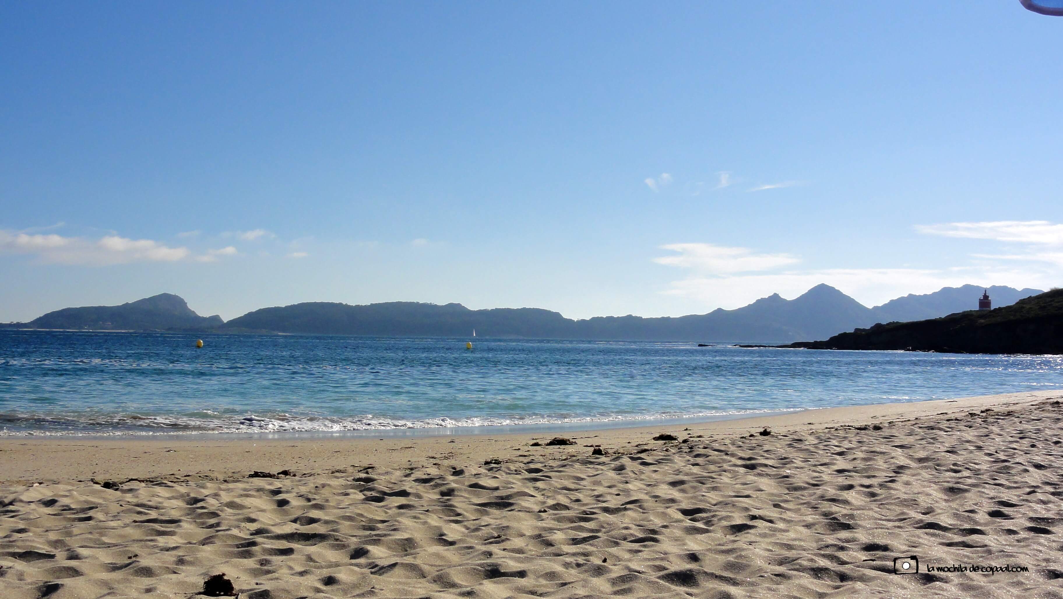 Playa de Melide senda