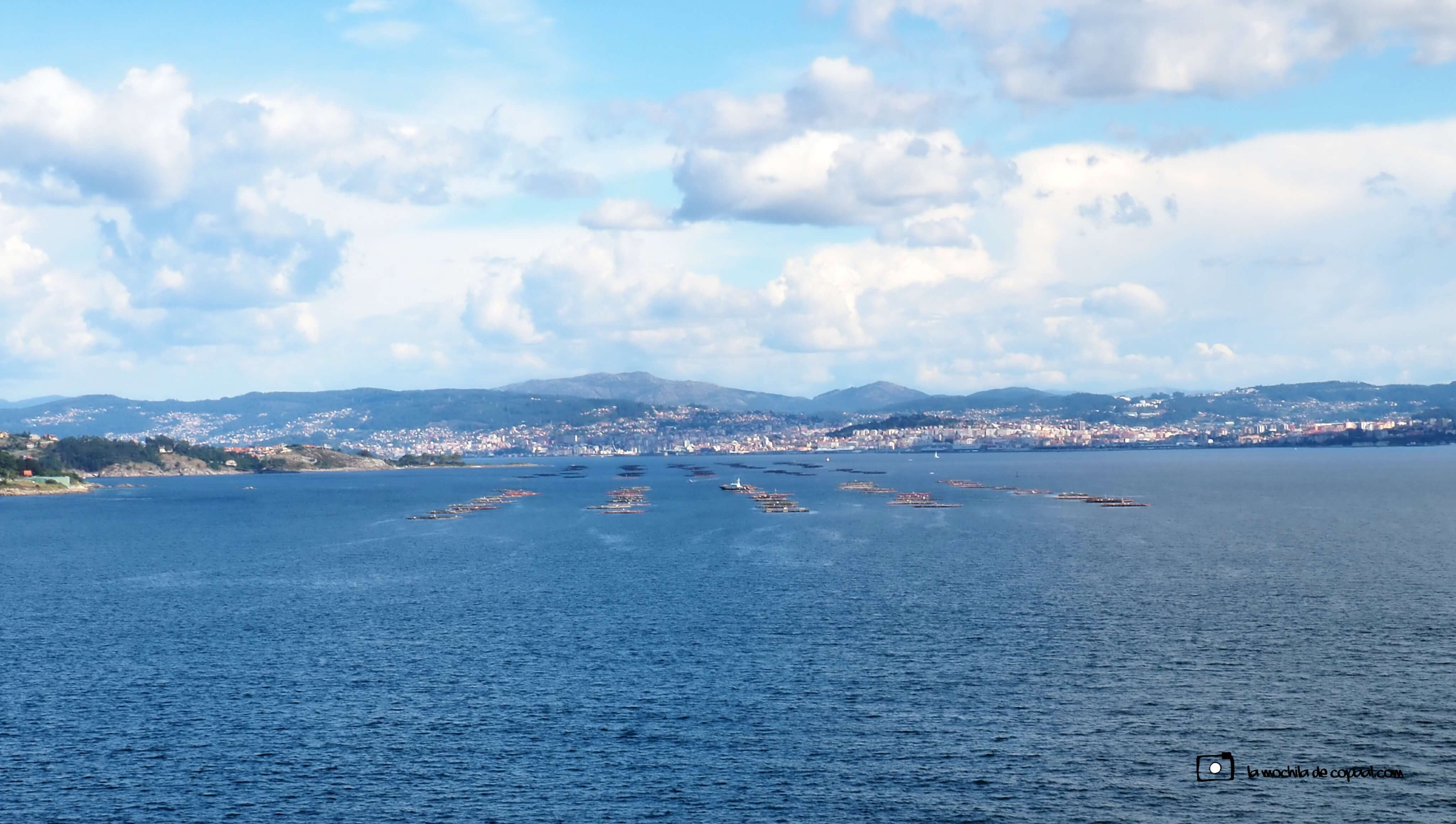 Vista de la ría de Vigo