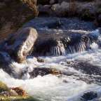 Calderas del río Cambrones. Cincelando el granito.